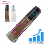 IKOKY  Increase Length Penis Enlargement Sex Toys for Men Male Masturbation Sex Toys Automatic Vacuum Train Pump Penis Pump