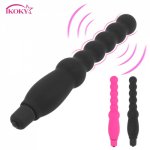 IKOKY 10 Speeds Clitoris G-Spot Stimulator Sex Toys for Women Man prostate massager Butt Plug  Bullet Vibrator With Anal Beads