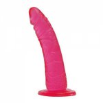 Dildo żelowe bez jąder prawdziwa rozkosz 18cm różowy | 100% dyskrecji | bezpieczne zakupy