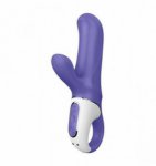 Wibrator satisfyer vibes magic bunny fioletowy | 100% dyskrecji | bezpieczne zakupy