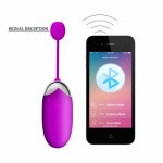 2017 Bluetooth Wireless App Remote Control Egg USB Rechargable Vibrators Sex Toys for Woman Sexo Products