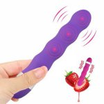 Multi-speed G Spot Vagina Vibrator Clitoris Butt Plug Anal Erotic Goods Products Sex Toys for Woman Men Adults Female Dildo