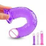 New Strong Suction Cup Dildo Toy for Woman Erotic Soft Jelly Dildo Anal Butt Plug Realistic Penis G-spot Orgasm Sex Toys