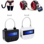 New Multipurpose Time Lock Padlock For Quit Smoking Gag BDSM Bondage Stop Cell Phone Ankle Handcuffs Mouth  Adult Games Sex Toys