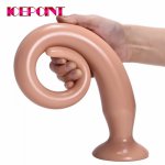 50cm Tail Anal Plug Soft Material Butt Plug Prostate Anal Stimulator Super Long Masturbation Sex Toys Adult Products for Women