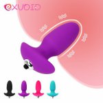 EXVOID Silicone Butt Plug Bullet Vibrator Anal Vibrator Sex Toys for Women Prostate Massager Anal Beads Vibrator Adult Products