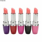 Mini Women Adult Product Discreet Women Lipstick Vibrator Electric Vibrating Jump Egg Waterproof Bullet Massage Sex Toy