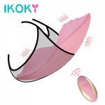 IKOKY Wearable Panties Vibrator Sex Toys For Women 9 Modes Remote Control Rechargeable Clitoris Stimulator Silicone Erotic Toys