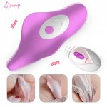 Yafei, YAFEI clitoral stimulator portable panty vibrator wireless remote control invisible vibrating egg female health sex toy