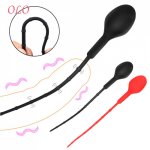 OLO Penis Plug Insertion Urethral Plug Urethral Dilators Catheter Plug Vibrator Sex Toys for Men 7 Frequency Vibrating