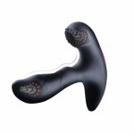 Male Prostate Massage Vibrator Anal Plug Silicone Waterproof Prostate Stimulator Butt Plug Delay Ejaculation Ring Toy For Men