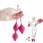 Vagina Tighten Kegel Ball Silicone Ben Wa Ball Female Exercises Smart Vaginal Balls Massage Geisha Ball Adult Sex Toys for Women