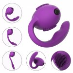 C Type Silicone Vagina Massager Vibrator Clitoris Stimulator G-spot Female Masturbation Erotic Vibrators Sex Toys for Women