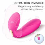 Yeain, YEAIN Wireless Vibrator Sex Toys For Couples USB Rechargeable Dildo G Spot Silicone Stimulator Double Vibrators  For Woman