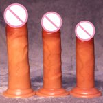 Skin feeling Realistic Dildo soft Liquid silicone Huge Big Penis With Suction Cup Sex Toys for Woman Strapon Female Masturbation