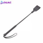 SMLOVE Spanking Flogger Rivet Whip Bdsm Bondage Fetish Sex Whips Leather Sex Toys For Couples Adult Slave Cosplay Femdom Games