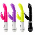 12 Speed Strong Rabbit Vibrator Clitoris Stimulator G-spot Massager Sex Toys For Women Female Masturbator For Adult
