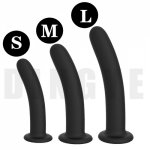 Smooth Silicone Real Dildo Penis Anal Plug,Prostate Massager Butt Plug Anal Vagina Erotic Sex Toy Masturbation for Woman for Men