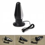 Anal Plug With Cable Electric Shock Sex Toys Electro Stimulation for Adult Game