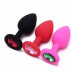 Sexy Silicone Anal Plug Massage Adult Sex Toys For Women Or Man Gay,Anal But Plug Set Buttplug Or Butt Plugs Sex Products Random