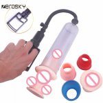 Zerosky Penis pump Sex Toys, Penis Enlargement Vacuum Pump, Penis Extender Enlarger Adult Sex Products Sex Toys For Men