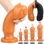 Huge Horse Dildo Liquid Silicone Big Ass Plug Reality Sucker Penis Vagina Masturbator Anal Dilator Sex Toys For Men Woman Gay