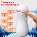 7 Frequency Vibrator Auto Male Masturbator Cup Intelligent Voice Vagina Vacuum Sucking Pussy Sex Toys for Men Adult Sex Machine