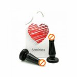 SANINEX PLUG black 13.5 cm adult toys for men and women, Anal Trainer for couples sex shop