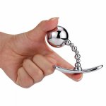 Big Metal Pull Anal Beads Butt Plug G Spot Vaginal Anus Expander Adult Sex Toys For Couple Prostate Massager Anal Training Kit