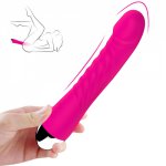 AV Wand Realistic Dildo Vibrator G-spot Clitoral Stimulator Soft Silicone Massager Female Masturbator Adult Sex Toys for Woman