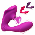 Vagina Sucking Vibrator 10 Speeds Vibrating Sucker Oral Sex Suction Clitoris Stimulator Erotic Sex Toy for Women Sexual Wellness