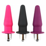 Man Nuo  Silicone Anal Butt Plug Prostate Massager Adult Gay Toys Prostate Massage Smooth Butt Silicone Plug Adult Products