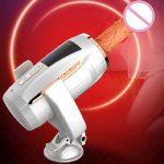 Leten Automatic Telescopic Realistic Dildo Vibrator Handsfree With Sucker Rotation Heating Artificial Penis Female Masturbator