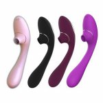 New 10 Frequency Sucking Vibrator Massager Rechargeable Stimulator Adult Sex Toy for Women Couples