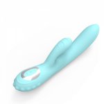 Double Vibration Vibrator Charging Silicone AV Stick Female Massage Stick Adult Sex Products