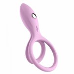 Leten, Leten Penis Ring Silicone Vibrator USB Rechargeable 10 Modes Cock Ring Sex Products Vibrating Delay Ejaculation Sex Toys for Men