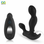 BESTCO Male Prostate Massager Vibrator Powerful Anal Plug Stimulate Anus Perineum G-Spot For Men Butt Silicone Adults Sex Toys