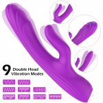 Silicone Dildo Vibrator Rabbit Vibrators for Women Female Sex Toy Vibrator Anal G Spot Clitoris Stimulator Orgasm Masturbation