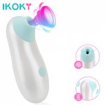 IKOKY G spot Clitoris Stimulator Sucking Sex Oral Licking 11 Speeds Clitoral Sucking Vibrator Nipple Tongue Sucker