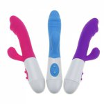 Women Super Mute G Spot Vibrator Silicone Fake Penis Stimulator Adult Sex Toy