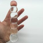 Pyrex Glass Anal Butt Plug Glass Butt Plugs G Spot Dildo Women Glass Dildo DX269