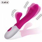 GaGu Multiple Frequency G Spot Vibrator Dildo Dual Vibration Silicone Waterproof Erotic Penis Clitoral Anal Massage Sex Toys
