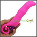 silicone g spot vibrator Prostate Massager Anal Plugs , prostate stimulator man and woman sex toy