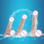 Dildo G-Spot Realistic Penis Strong Suction Cup Sex Toy Waterproof Massager Dropship