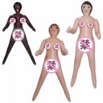 New Style Real Person Smart Inflatable Doll Half Entity Silica Gel Young Woman Adult Big Artificial Breast Sex Dolls Silicone