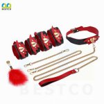 BESTCO 18+ Halloween Bat Handcuffs Bind BDSM Bondage Flirting in bed Cosplay Adult Games Restraints Erotic Sex Toys For Couples