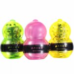 Gourd Masturbator Eggs Sex Toys for Men Penis Masturbator Vagina Realistic Pussy Adult Sex Eggs Pocket Pussy Medical Silicone