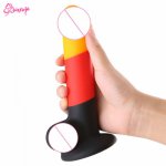 Erotic Jelly Dildo Realistic Adult Toys Soft Artificial Penis Suction Cup Large Dildo Bullet Vibrator Sex Toys for Woman