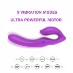 Sex Toys Dildo Vibrator Anal Massager Multi Speeds Waterproof Handheld Rotate Double Penetration Vibrating Strap-on Dildos Toys