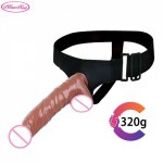 Man Nuo Strap-On Dildo Adjustable Penis Strapon Realistic Dildo Lesbian Sex Toys For Women Couples Suction Cup Big Dildo Pants